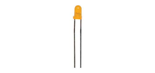 Orange 40mcd 3mm LED