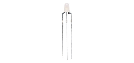 Red or Blue 0.6mcd 3mm LED
