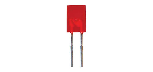 Red 1mcd 5x2mm Rectangular LED