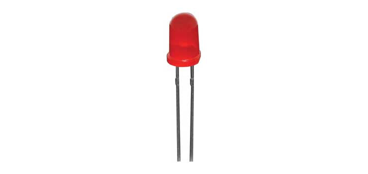 Red 40mcd 5mm Flashing LED