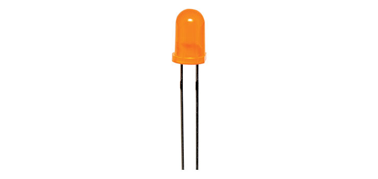 Orange 3000mcd 5mm LED