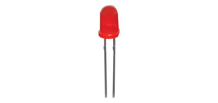 Red 70-150mcd 5mm Flashing LED