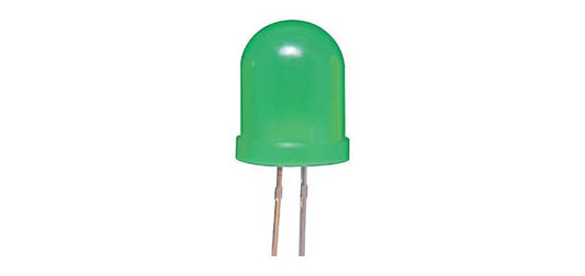 Green 100mcd 10mm LED