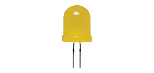 Yellow 80mcd 10mm LED