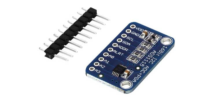 Analog-to-Digital ADS1115 16 Bit Converter Module