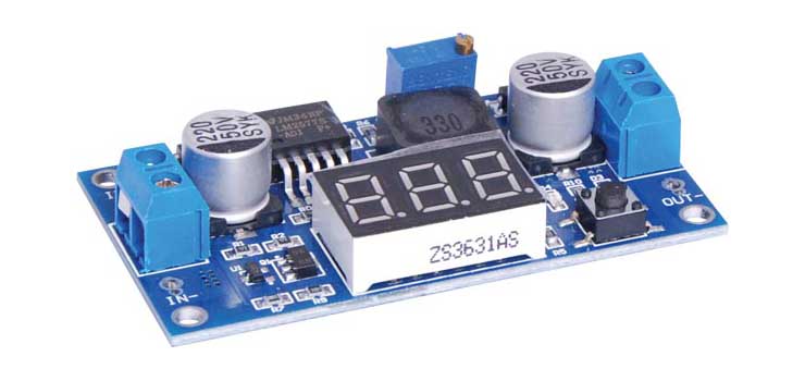 DC-DC Boost Display Module 3-34V In / 4-35V Out