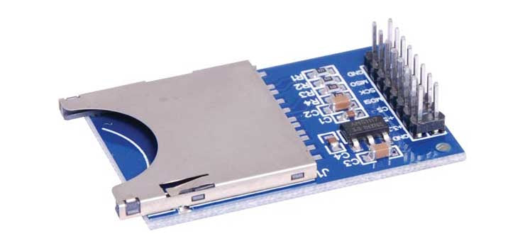 SD/MMC Card Mass Storage Breakout Board