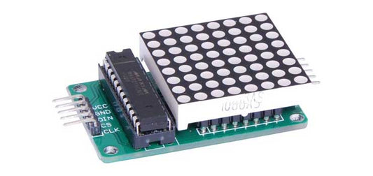 8x8 Red LED Matrix Breakout Board