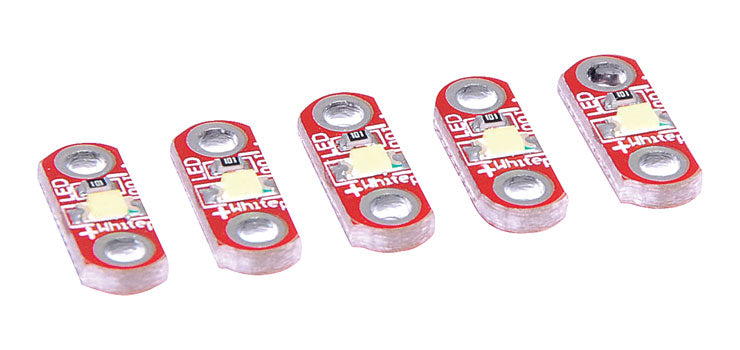 White SMD LED Sequins 5pk