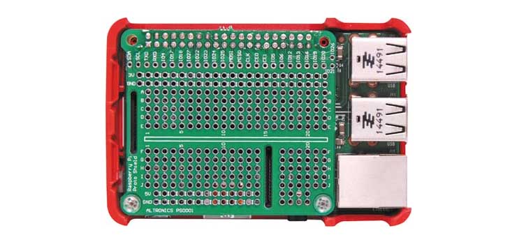 Raspberry Pi CaseHAT Prototyping Board