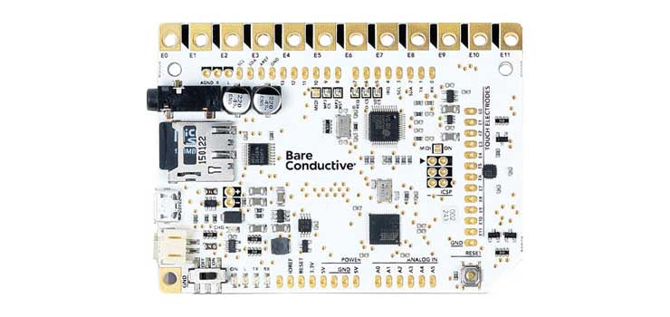 Arduino atmega32U4 Touch Board