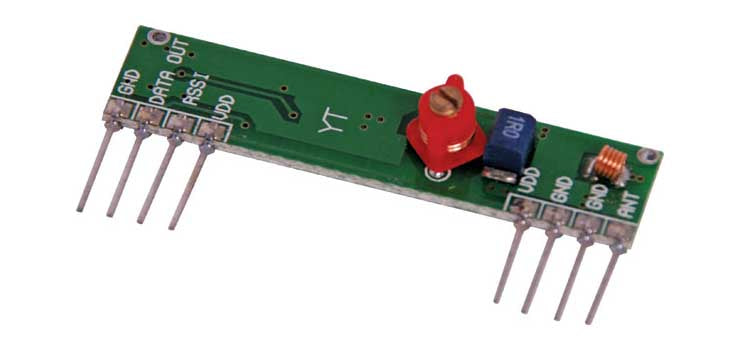 433.92MHz RF ASK Wireless Receiver Module