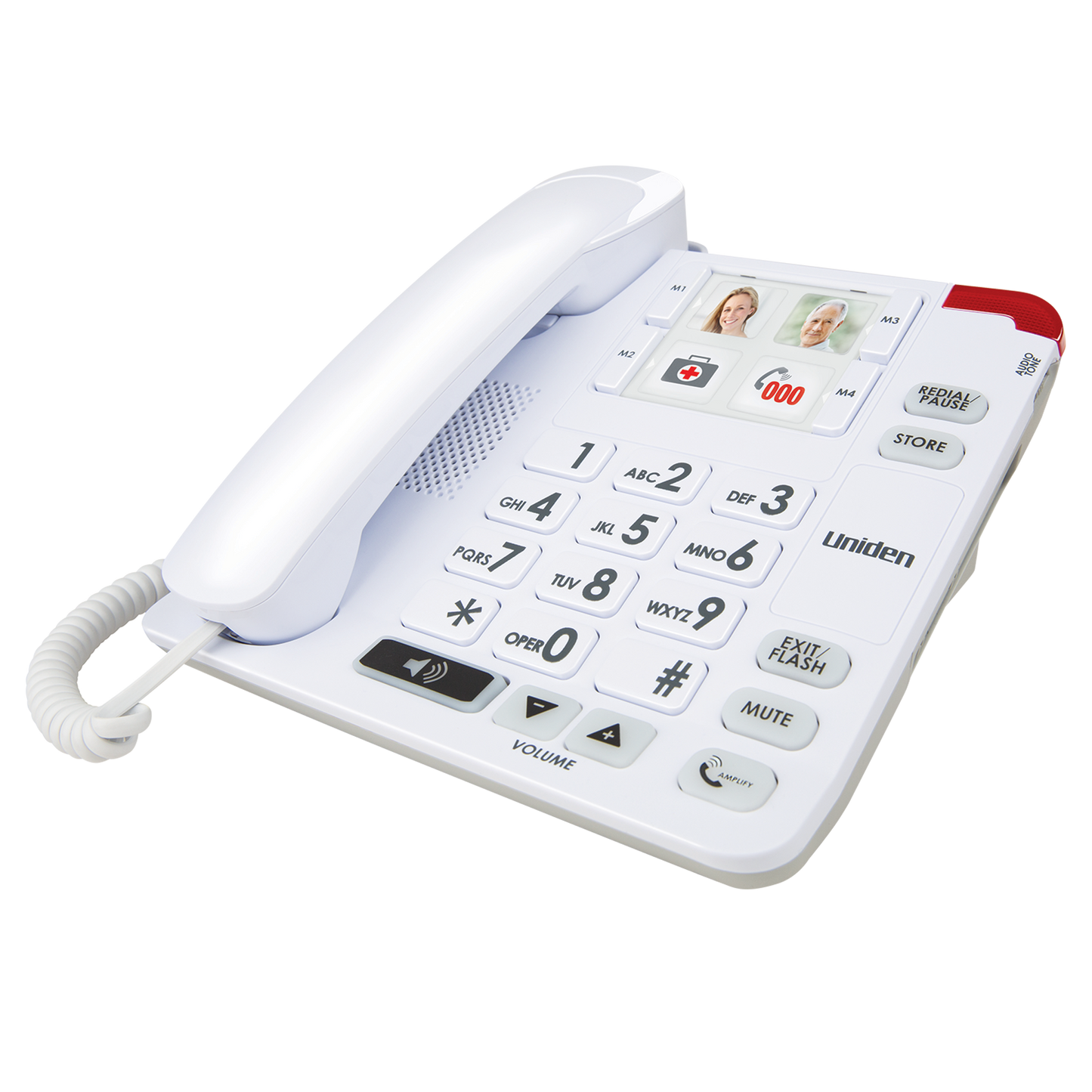 UNIDEN SSE34 Unpowered Big Button Phone SSE34