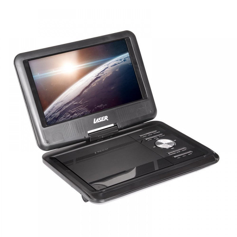 LASER 9" Dual Screen Portable DVD Player For Car & Home PT9-DUALD