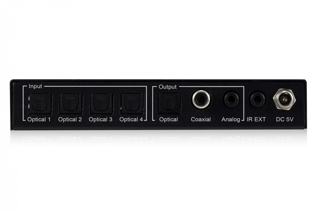 Blustream OPT41AU 4-way Optical Switch with DAC OPT41AU