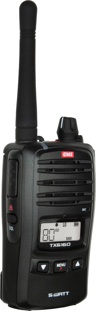 GME TX6160X 5 Watt IP67 UHF CB Handheld Radio TX6160X