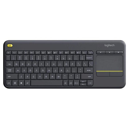 Logitech K400 Plus Keyboard - Wireless Connectivity - USB Interface - TouchPad 920-007165 (2996837)