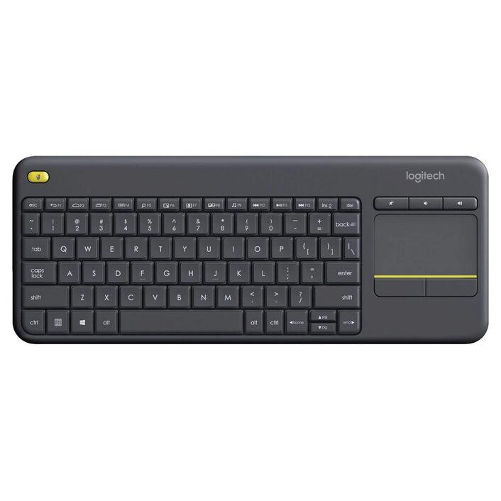Logitech K400 Plus Keyboard - Wireless Connectivity - USB Interface - TouchPad 920-007165 (2996837)
